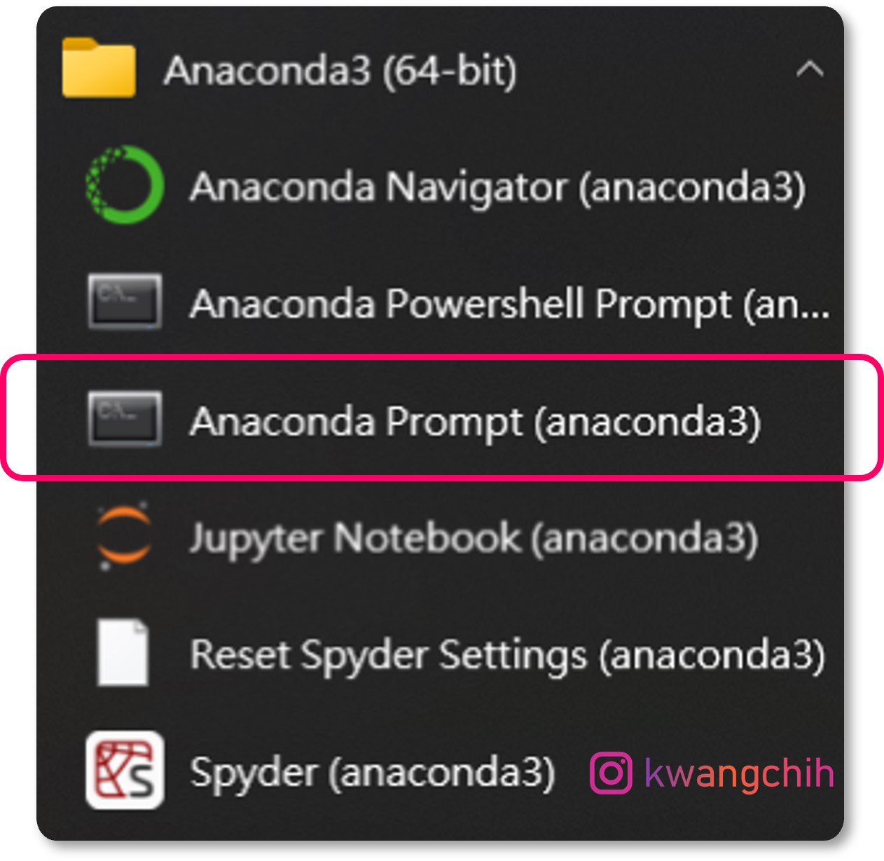 Anaconda Prompt